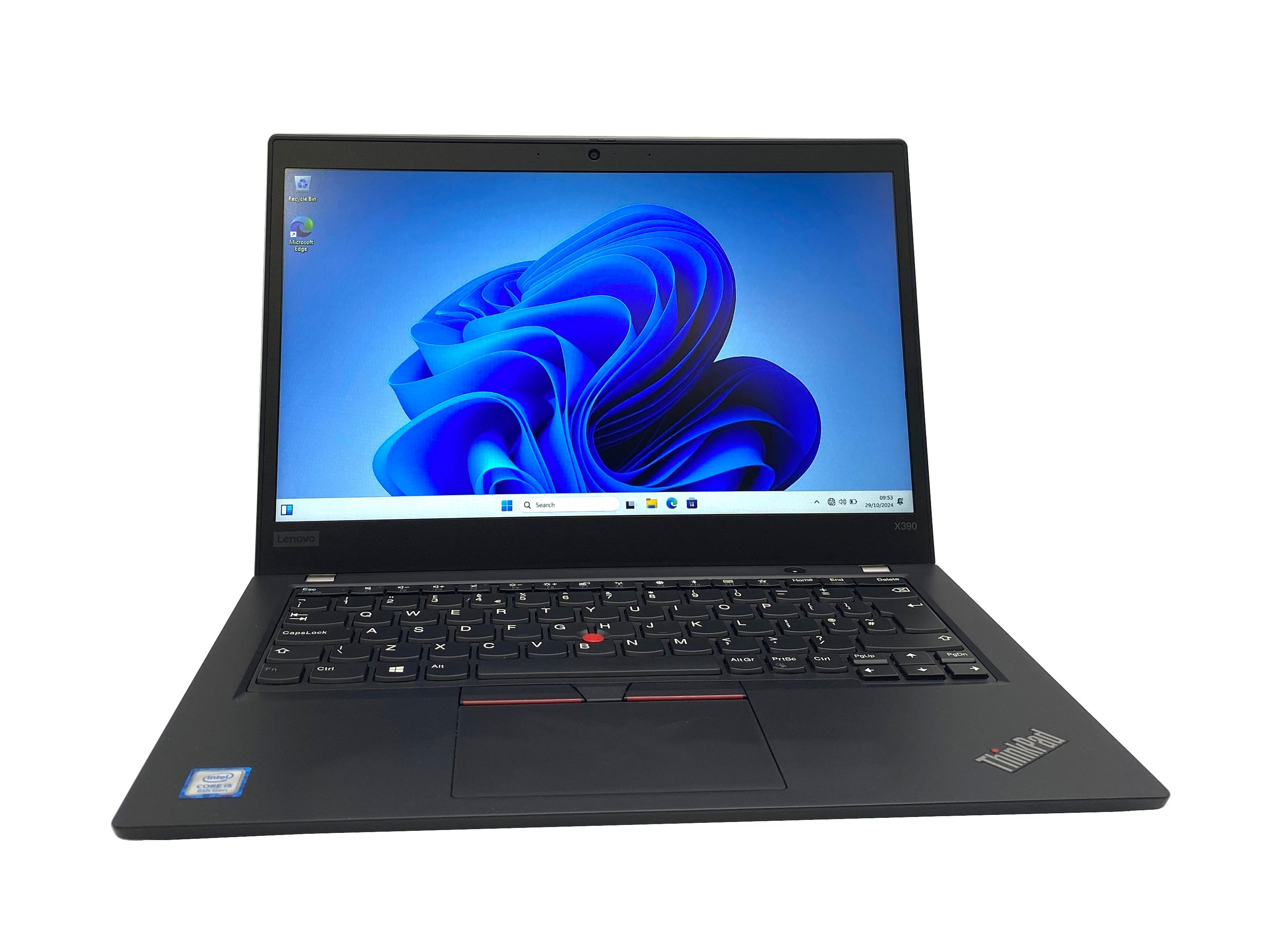 Lenovo ThinkPad X390 Laptop, 13.3" i5 8th Gen, 16GB RAM, 256GB SSD, Windows 11