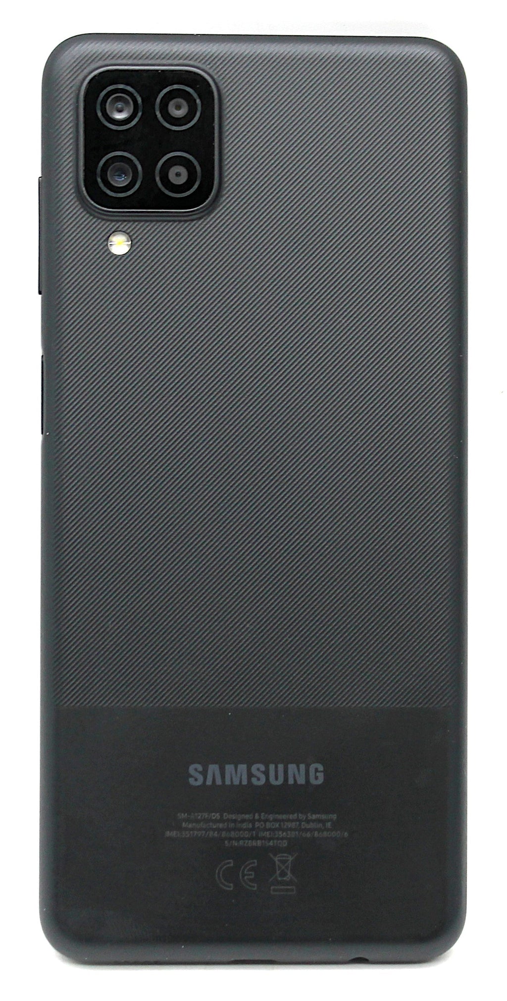 Samsung Galaxy A12 Nacho Smartphone, 64GB, Network Unlocked, Black, SM-A127F