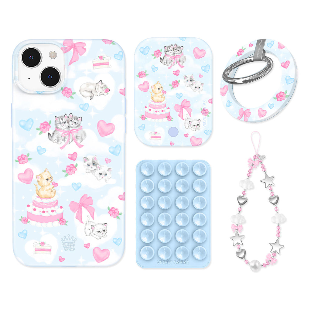 Kitten Kisses iPhone Bundle Set - Grip
