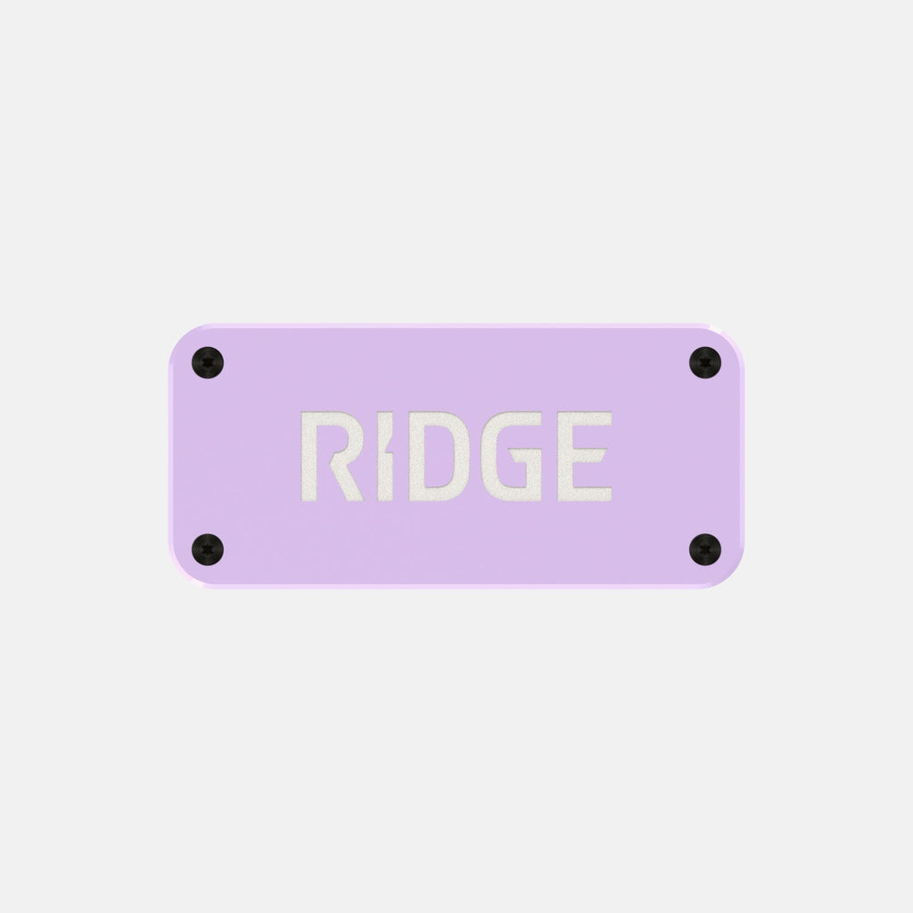 Ridge Logo Plate - Lavender