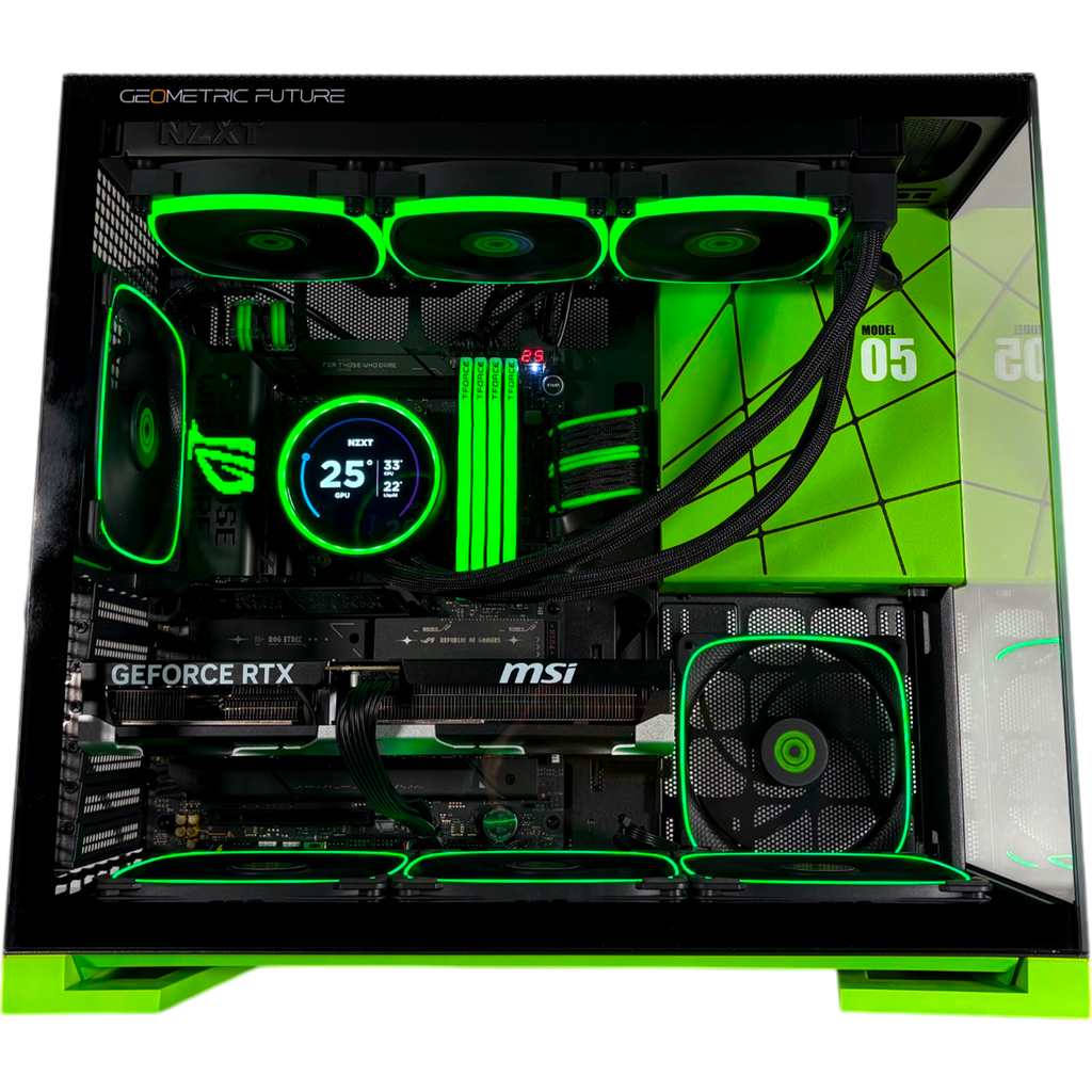 Geometric Future M5 Black Label Gaming Desktop