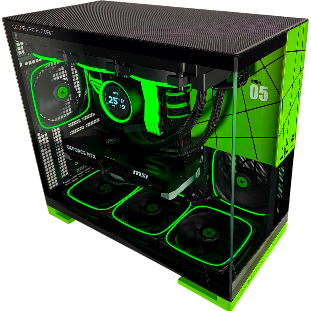 Geometric Future M5 Black Label Gaming Desktop
