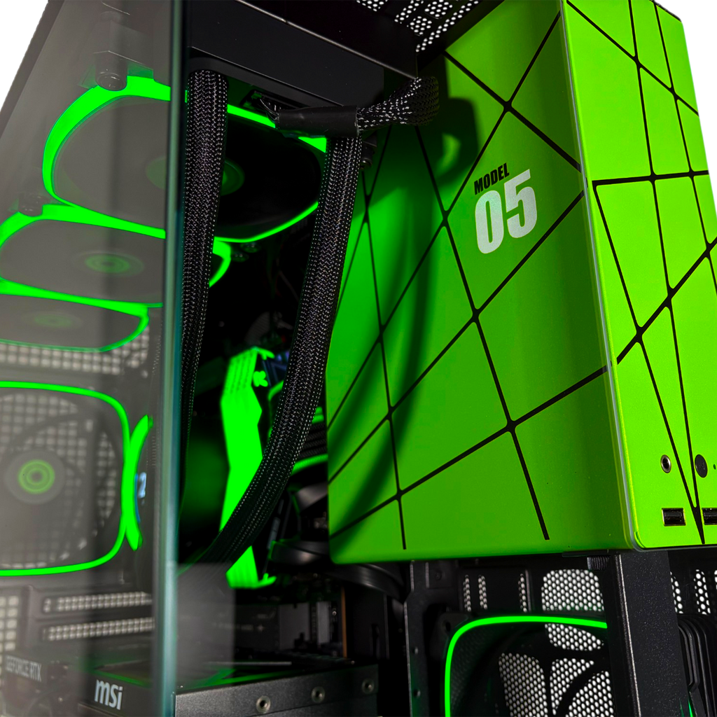Geometric Future M5 Black Label Gaming Desktop