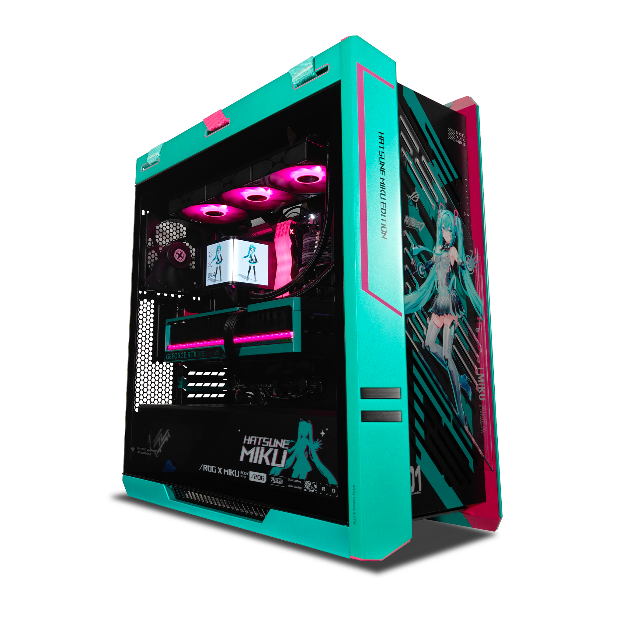 ROG Strix Helios II Hatsune Miku Ultimate Edition Ready to Ship Gaming PC