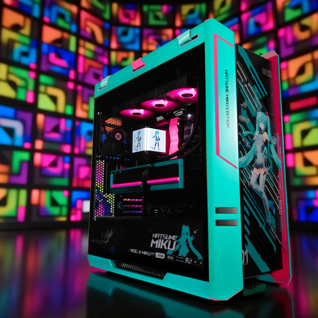 ROG Strix Helios II Hatsune Miku Ultimate Edition Ready to Ship Gaming PC