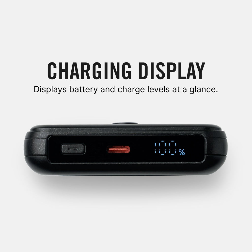 Everyday Charging Kit - iPhone 16 Pro - Midnight Black Leather