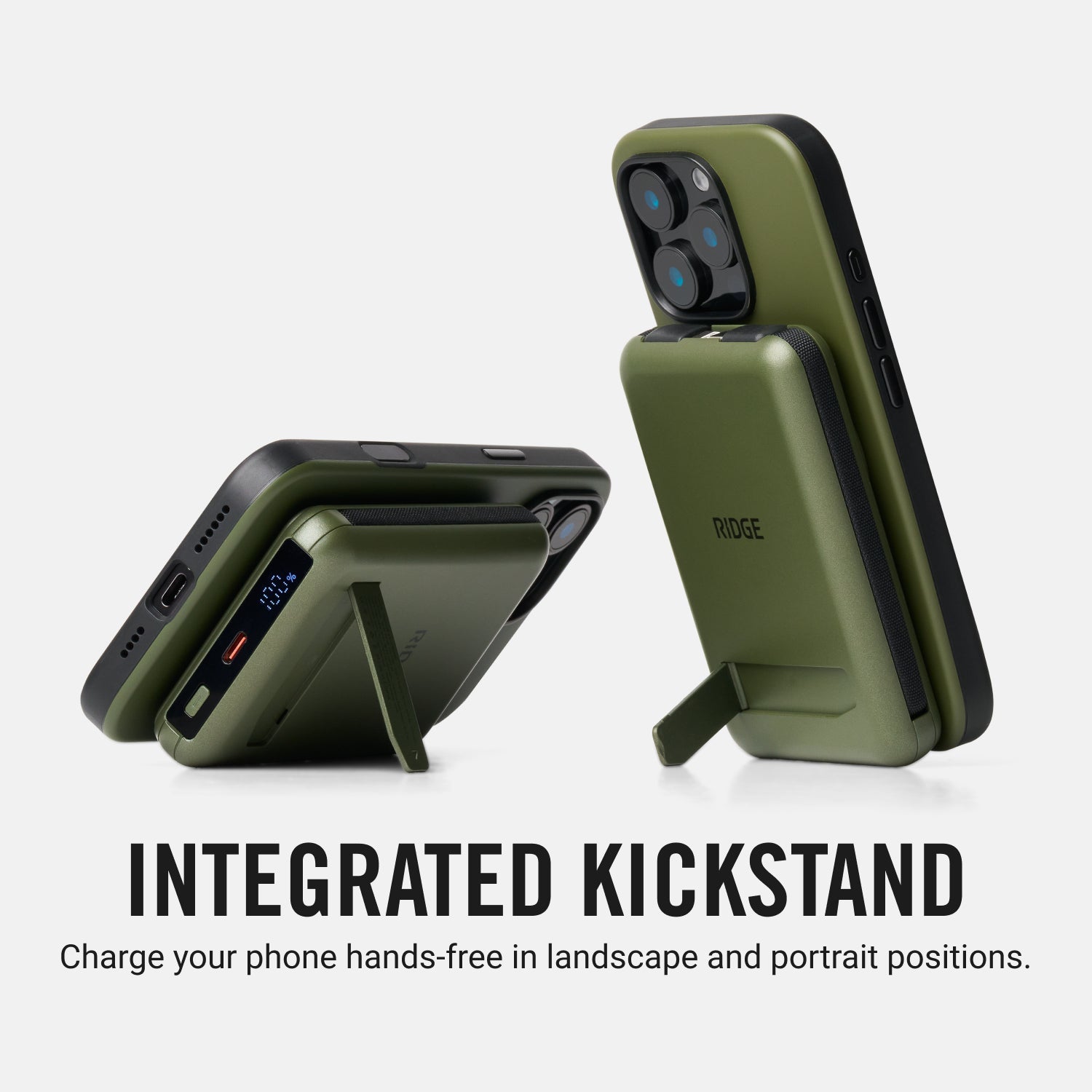 Everyday Charging Kit - iPhone 16 Pro Max - Matte Olive