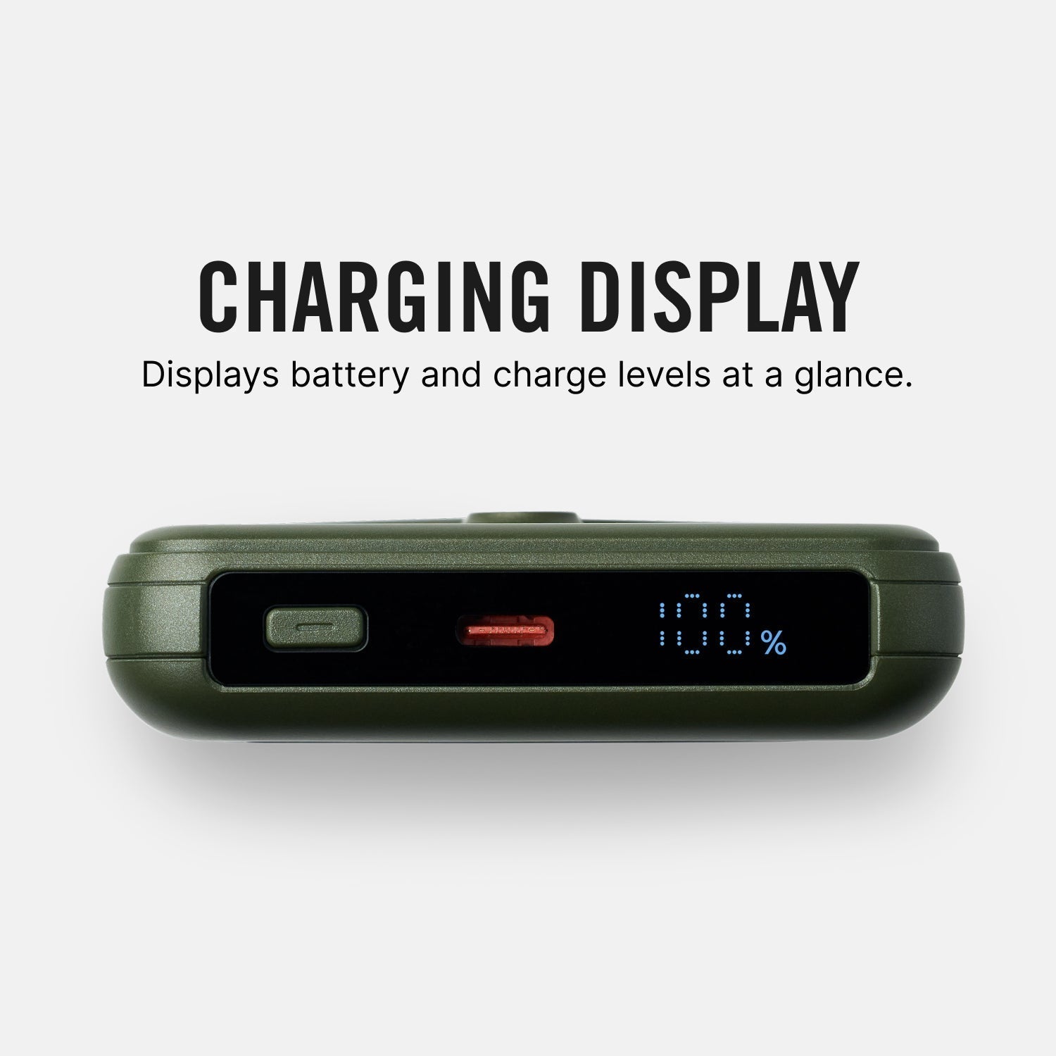 Everyday Charging Kit - iPhone 16 Plus - Matte Olive