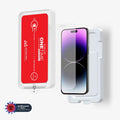 ONETIME NanoArmour for iPhone Anti-Glare Screen Protector: Dust-Free Installation, Case Friendly, Matte