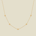 October CZ Birth Flower Station Necklace