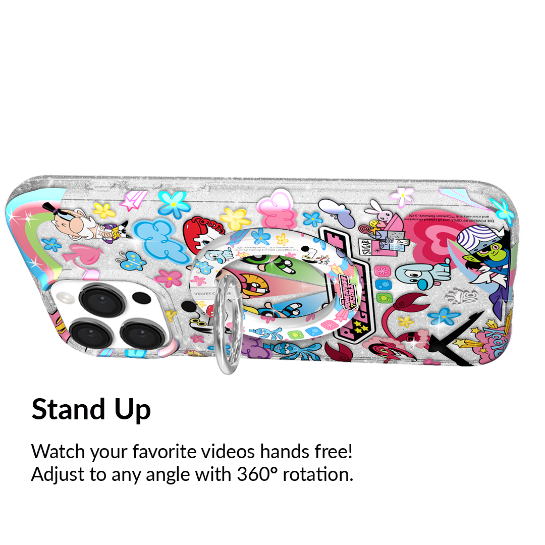 The Powerpuff Girls Girl Power MagSafe Grip Ring