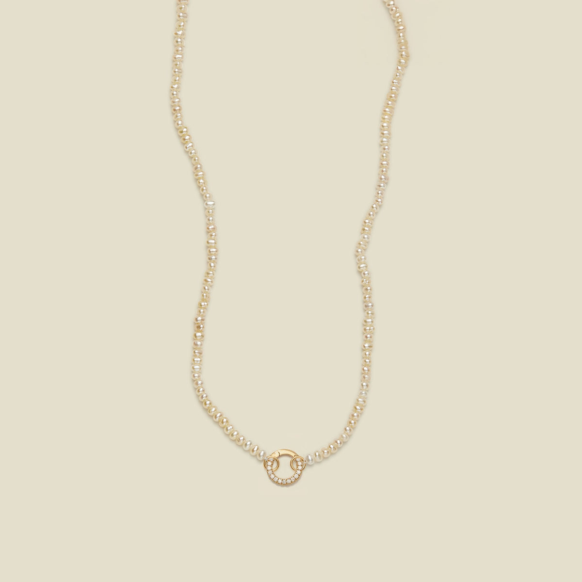Pearl Strand Charm Necklace | Final Sale - Image 4