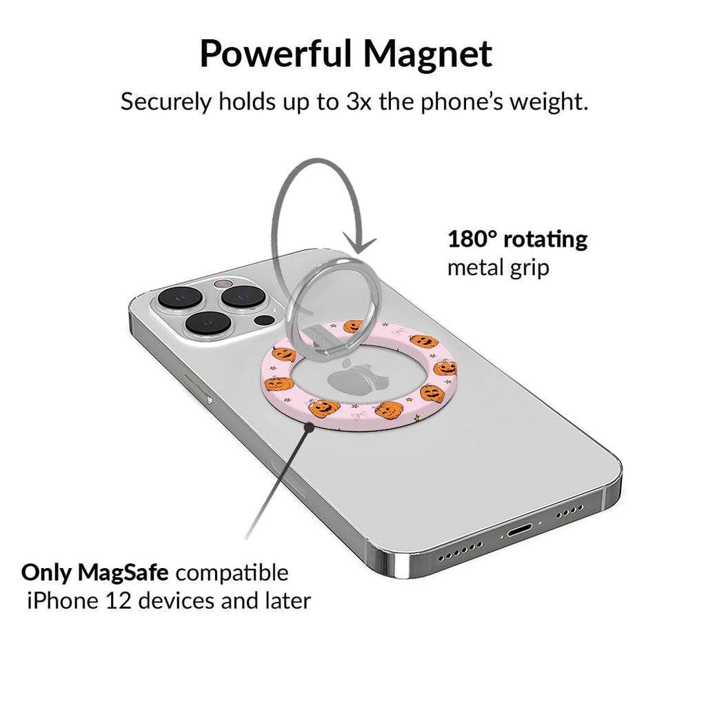 Pumpkin Princess MagSafe Grip Ring