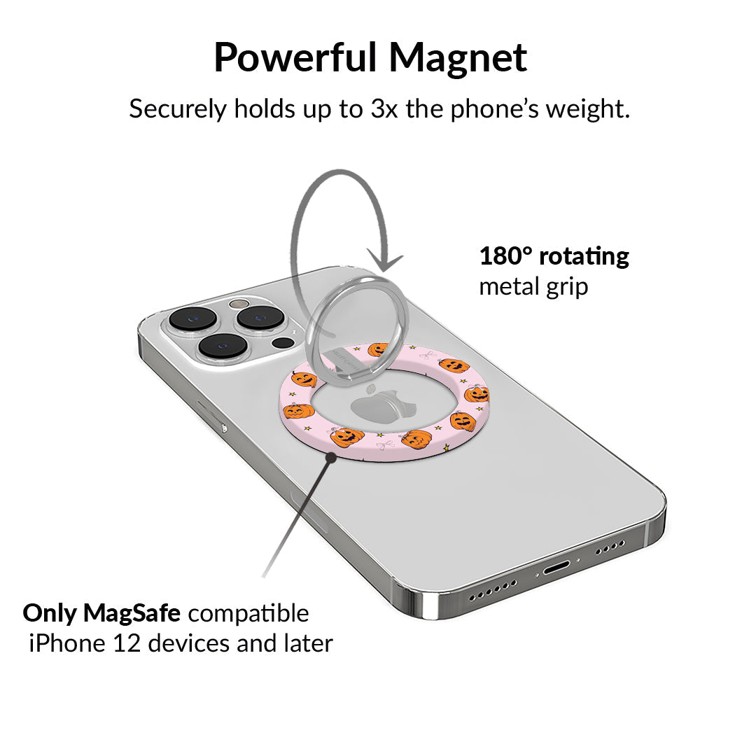 Pumpkin Princess MagSafe Grip Ring