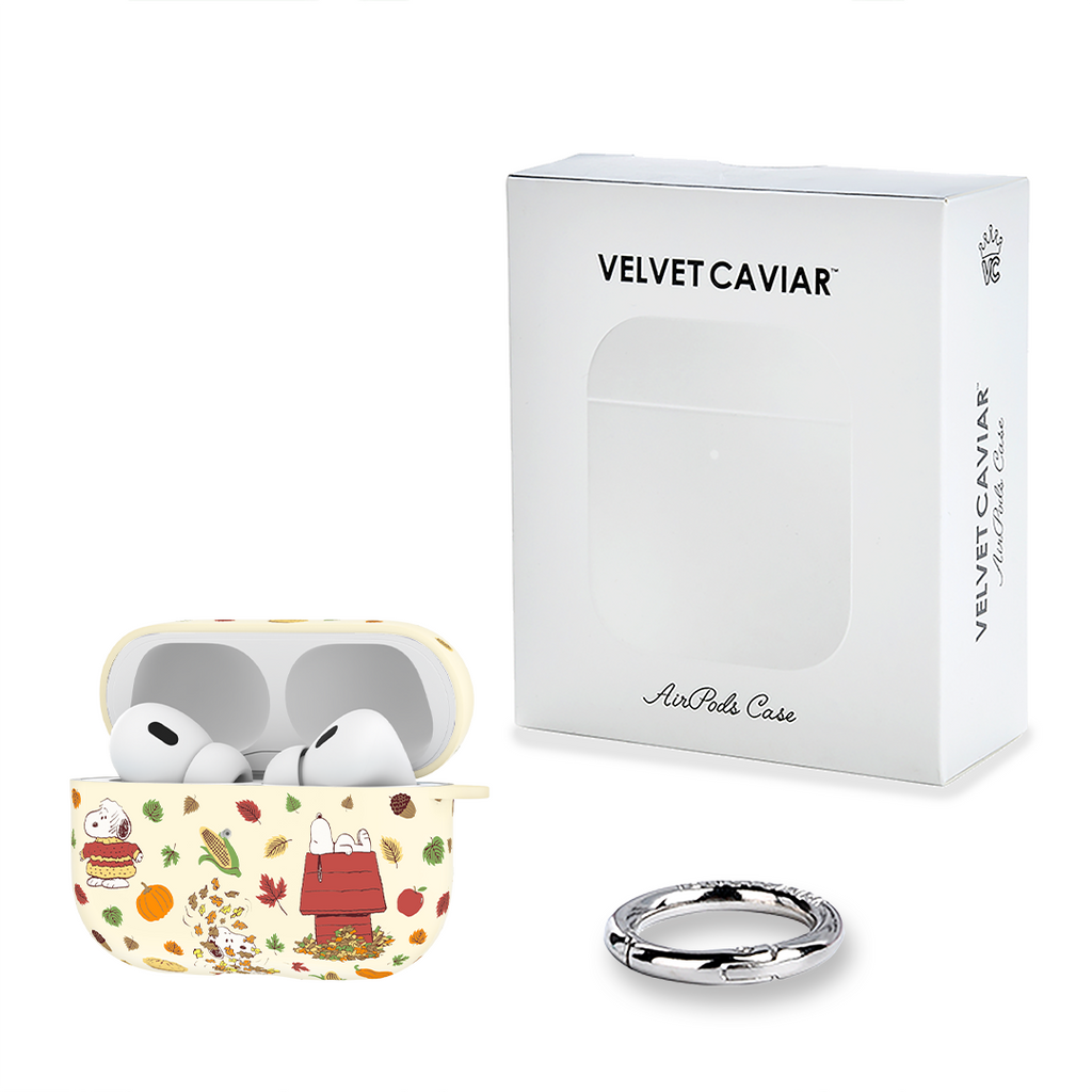 Snoopy Autumn Leaves AirPod Case