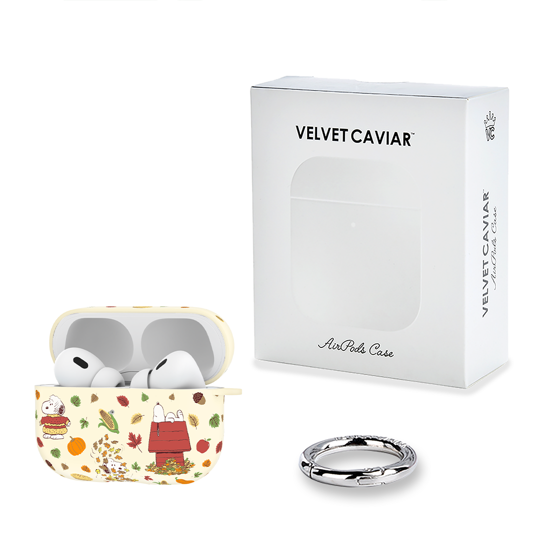 Snoopy Autumn Leaves AirPod Case