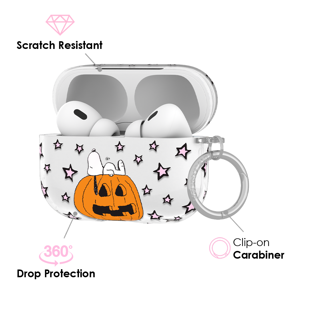 Snoopy Pumpkin AirPod Case