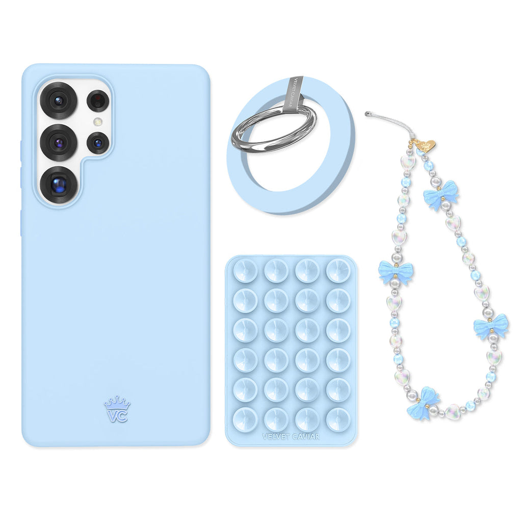 Cotton Candy Blue Samsung Bundle Set
