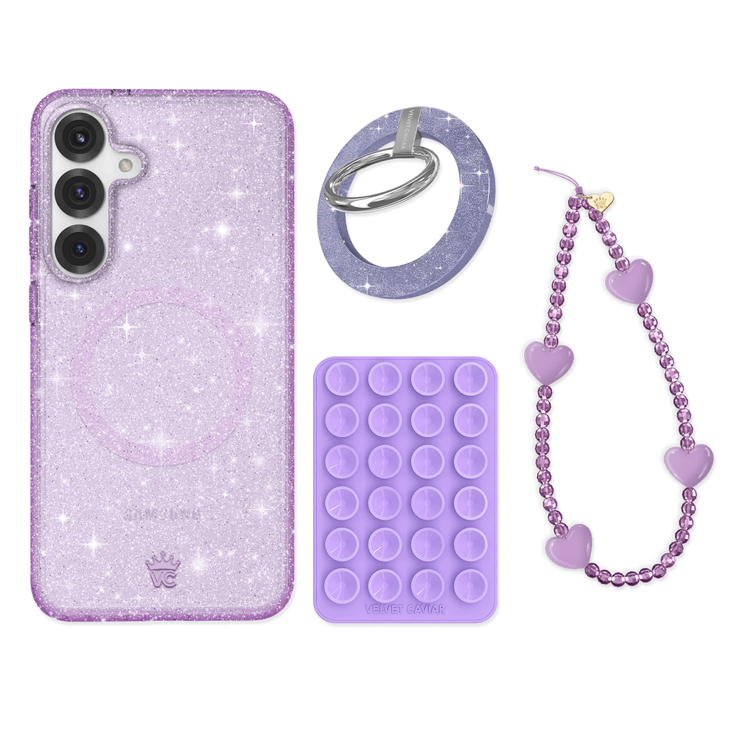 Lilac Stardust Samsung Bundle Set