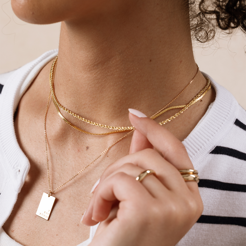 French Rope Chain Necklace - Image 2