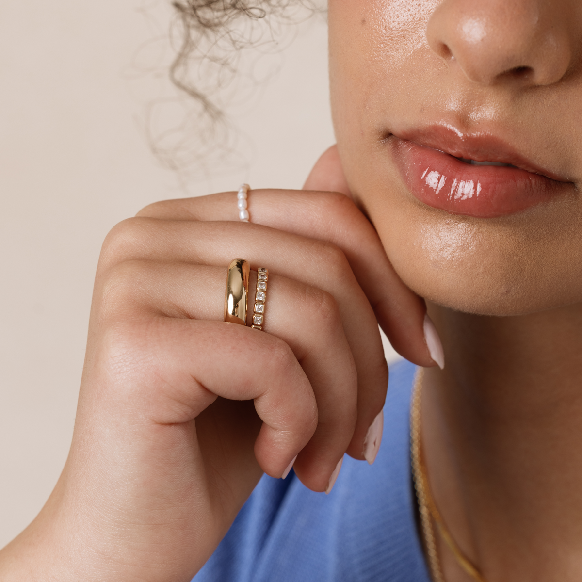 Sol Ring & Hoop Set - Image 2