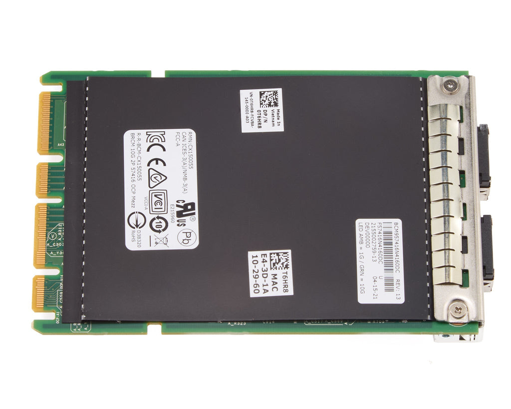 Dell Broadcom 57416 Dual 10GB RJ45 OCP 3.0