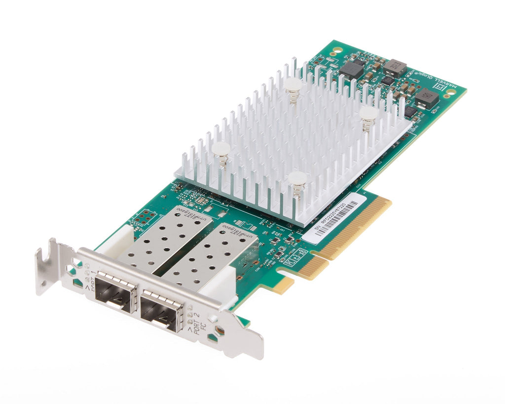 Dell QLogic QLE2692 Dual Port 16Gb Fibre Channel SFP+ HBA Low Profile