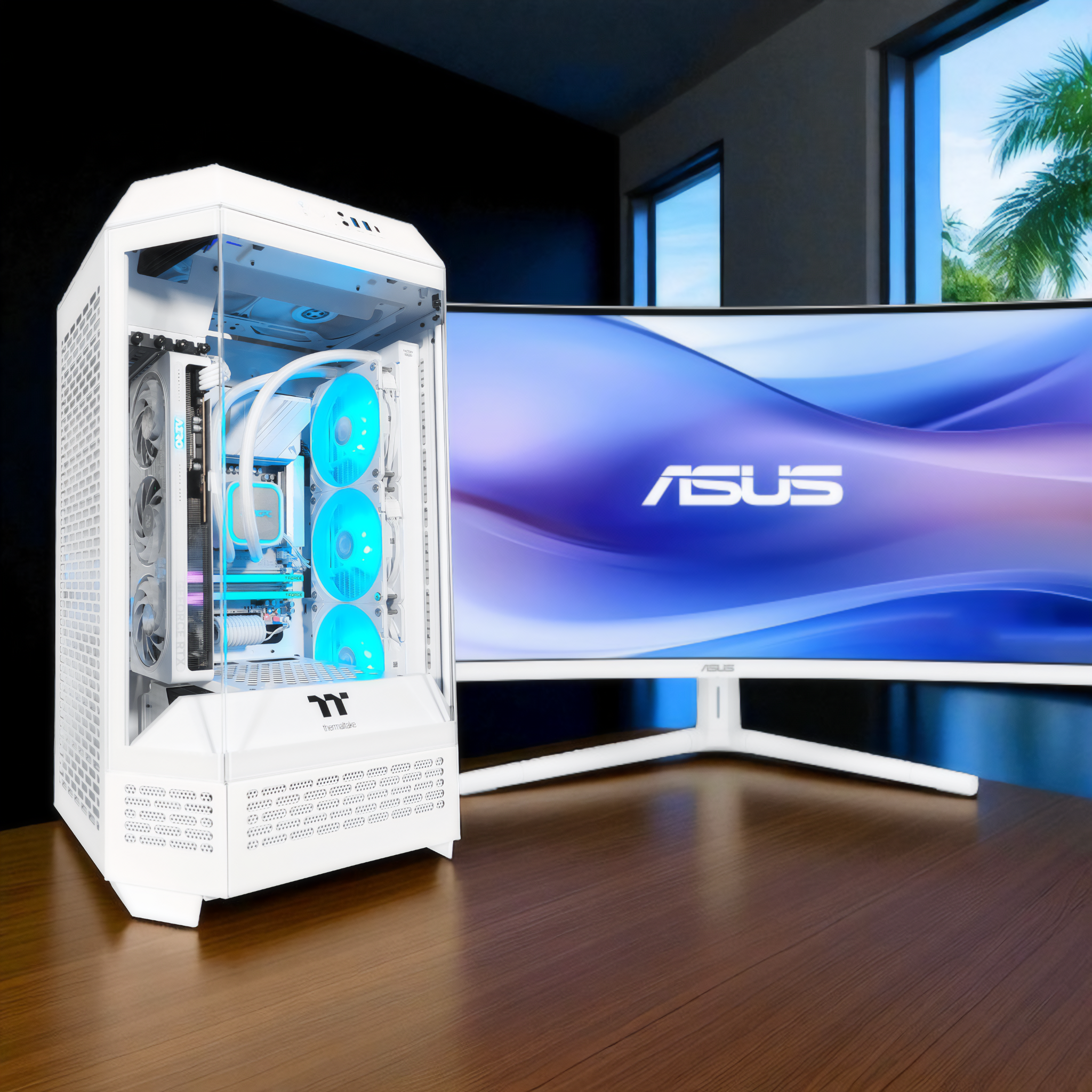 Thermaltake Tower Ghost Premier Ready to Ship Gaming PC