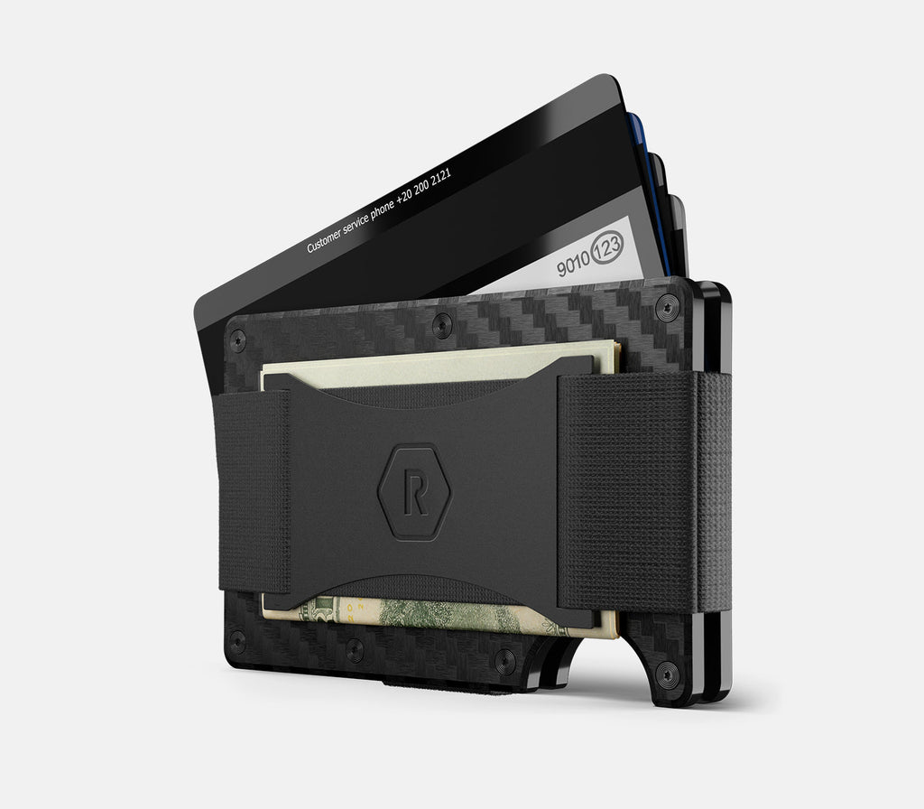 Ridge Wallet - New England Patriots - Carbon Fiber 3k