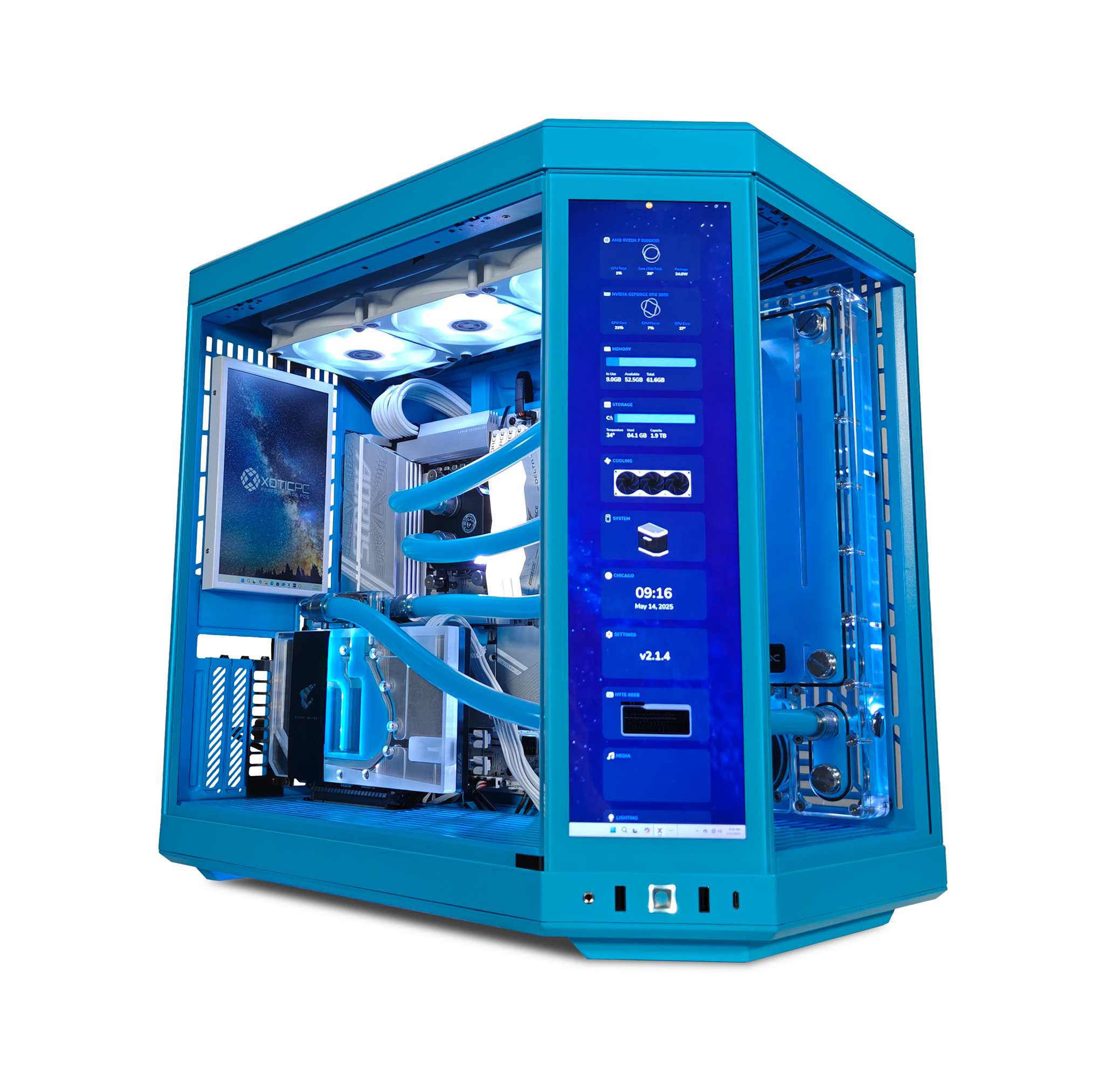 Y70 Blueberry Ultimate X Black Label Gaming Desktop