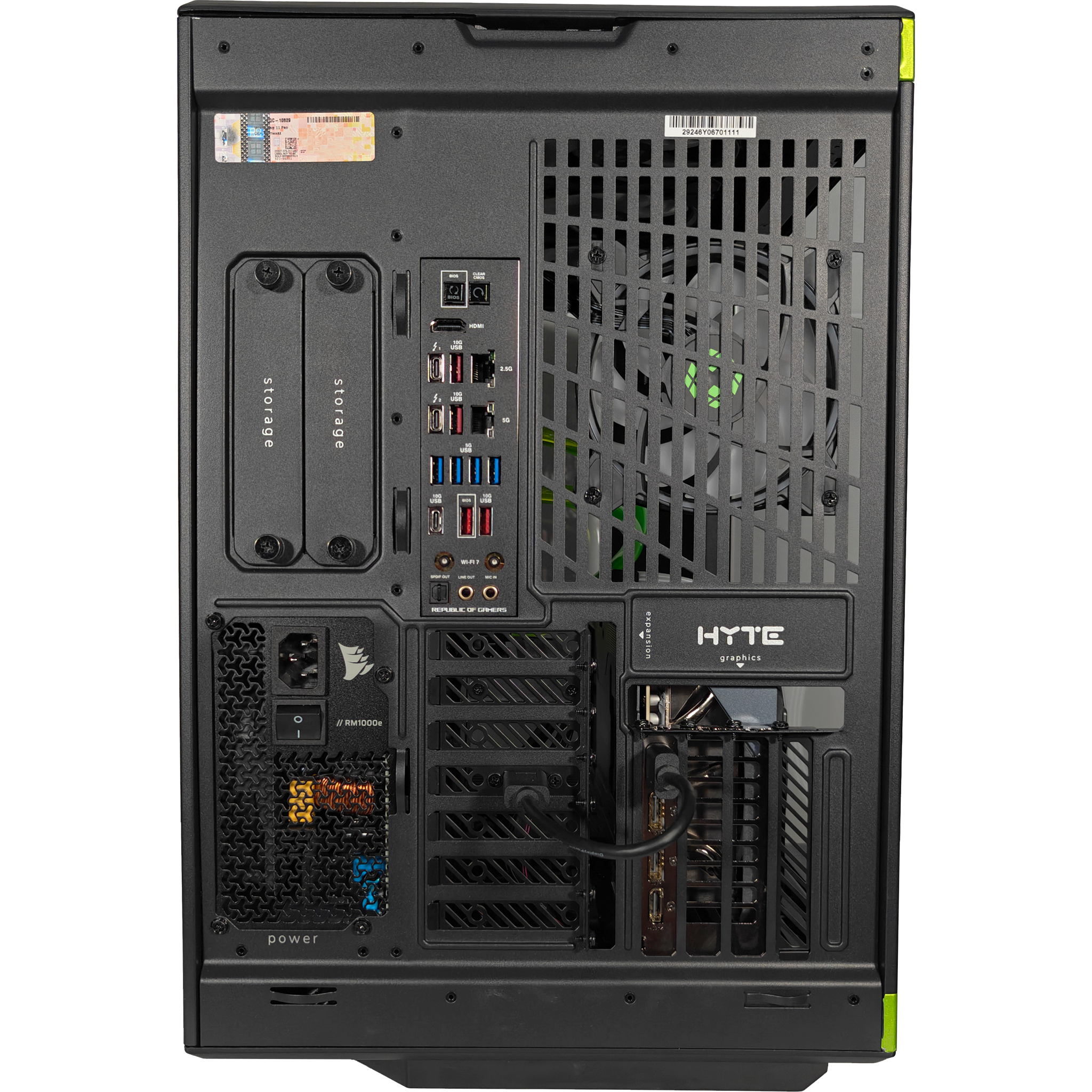 Y70 Mean Green Ready to Ship Gaming PC