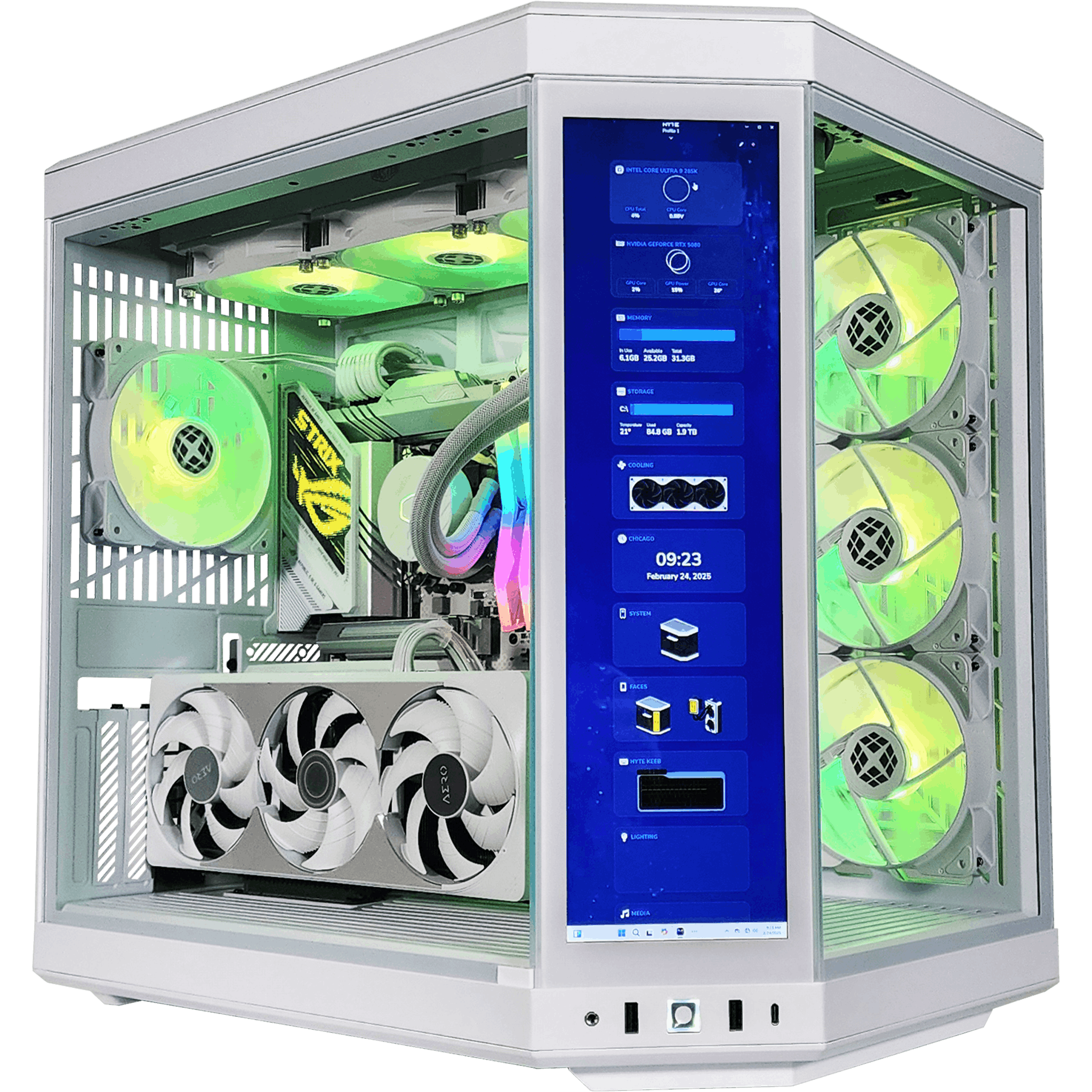 GX13 HYTE Custom Built Gaming Desktop PC