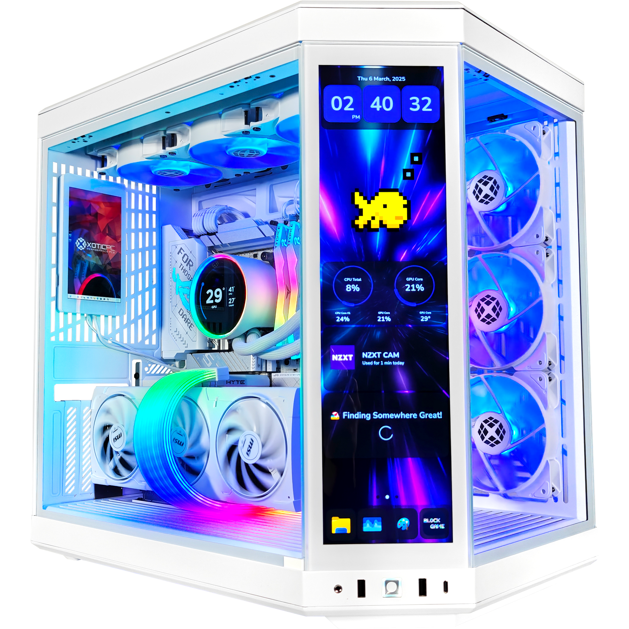 Y70 Ultimate X3D Ghost Ready to Ship Gaming PC