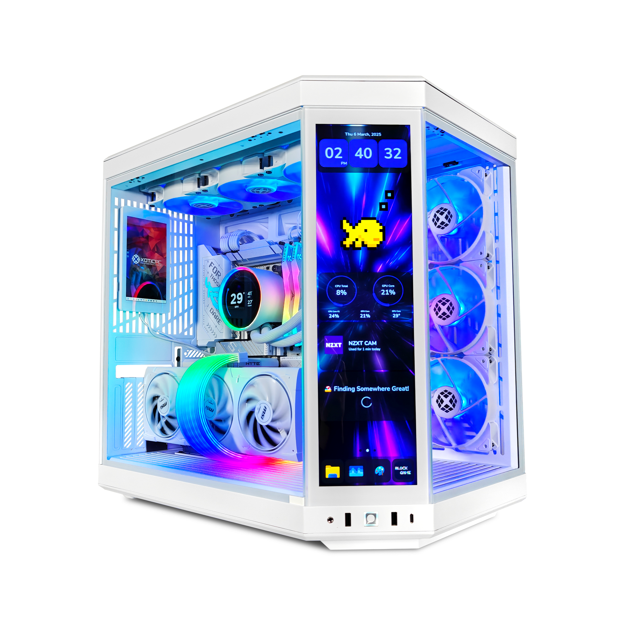Y70 Ultimate X3D Ghost Ready to Ship Gaming PC