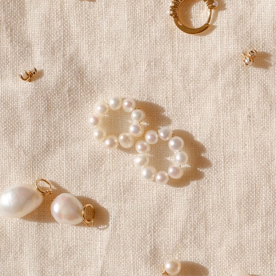 Add-On Pearl Halo Hooplets | Final Sale - Image 2