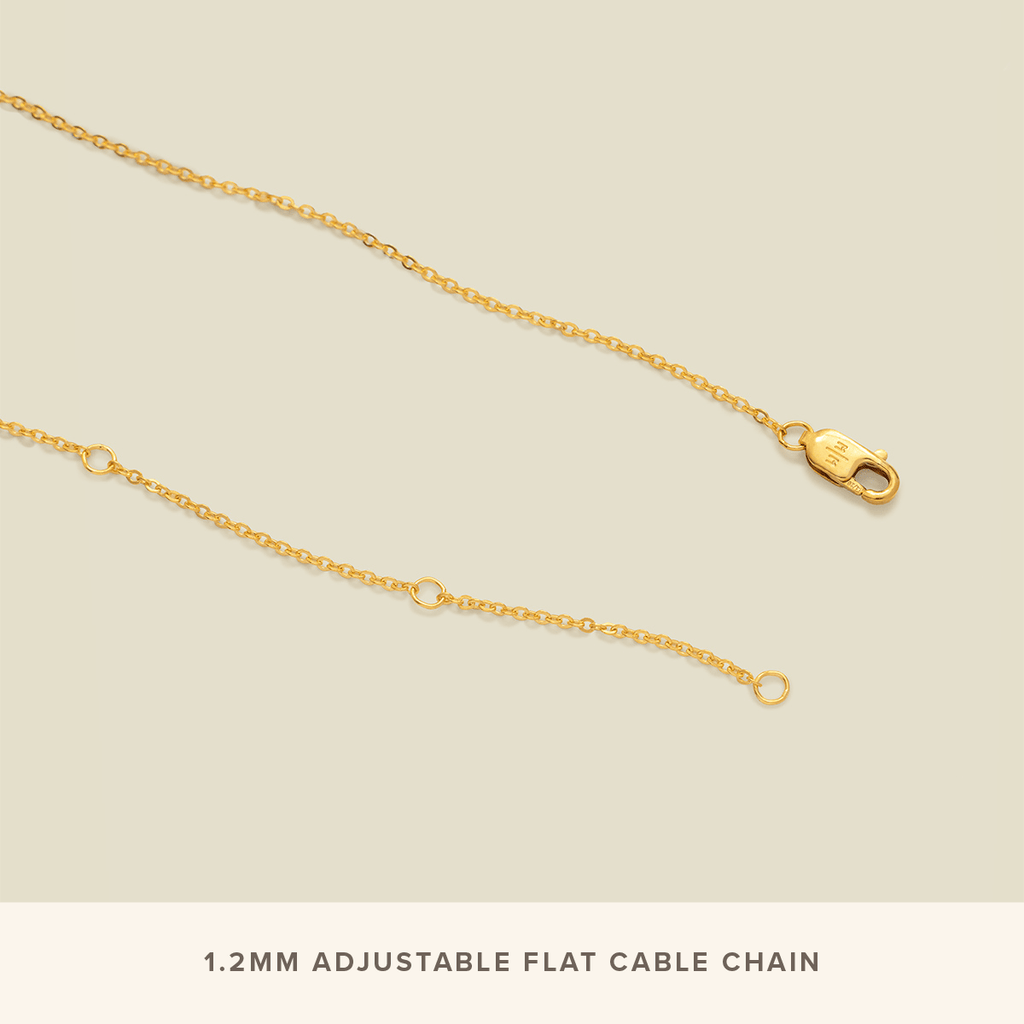 Adjustable Flat Cable Charm Chain - Image 4