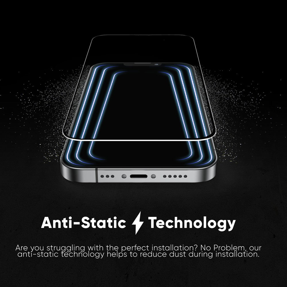 NanoArmour ONETIME MAX Matte Anti-Glare PolarSpectra – iPhone 16 Series