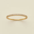 April Birthstone Stacking Ring