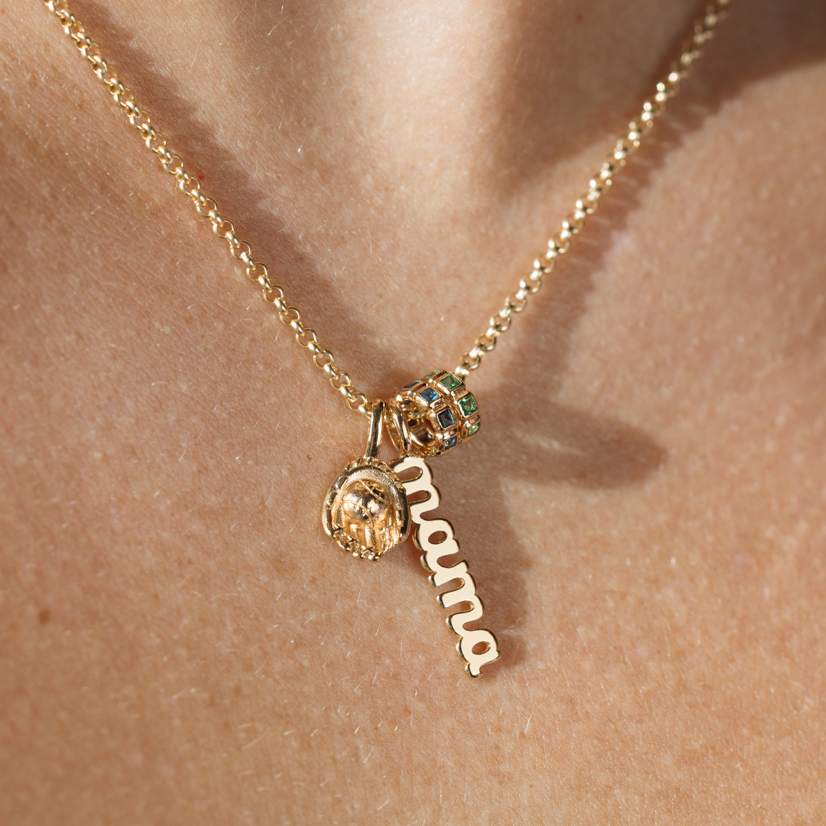 Baseball Mitt Charm - Image 2