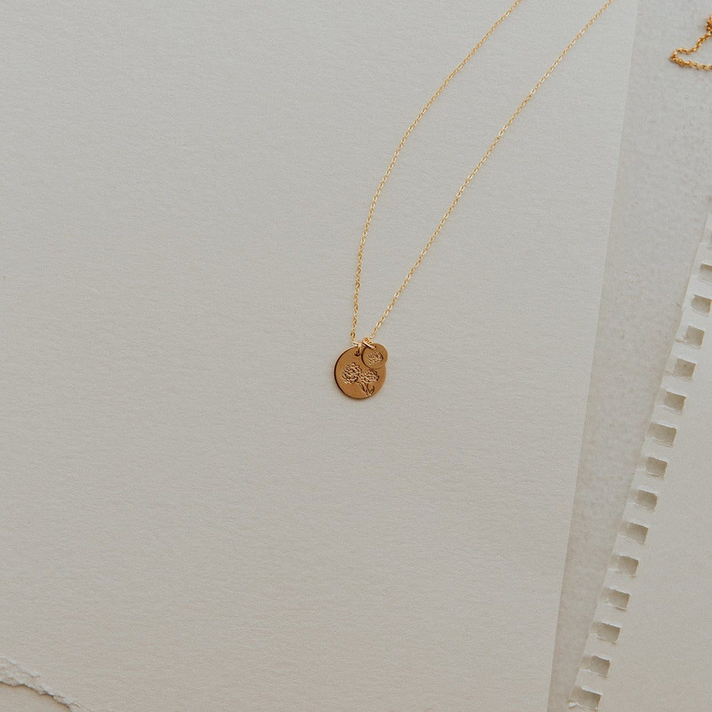 Big & Little Blooms Disc Necklace - Image 5