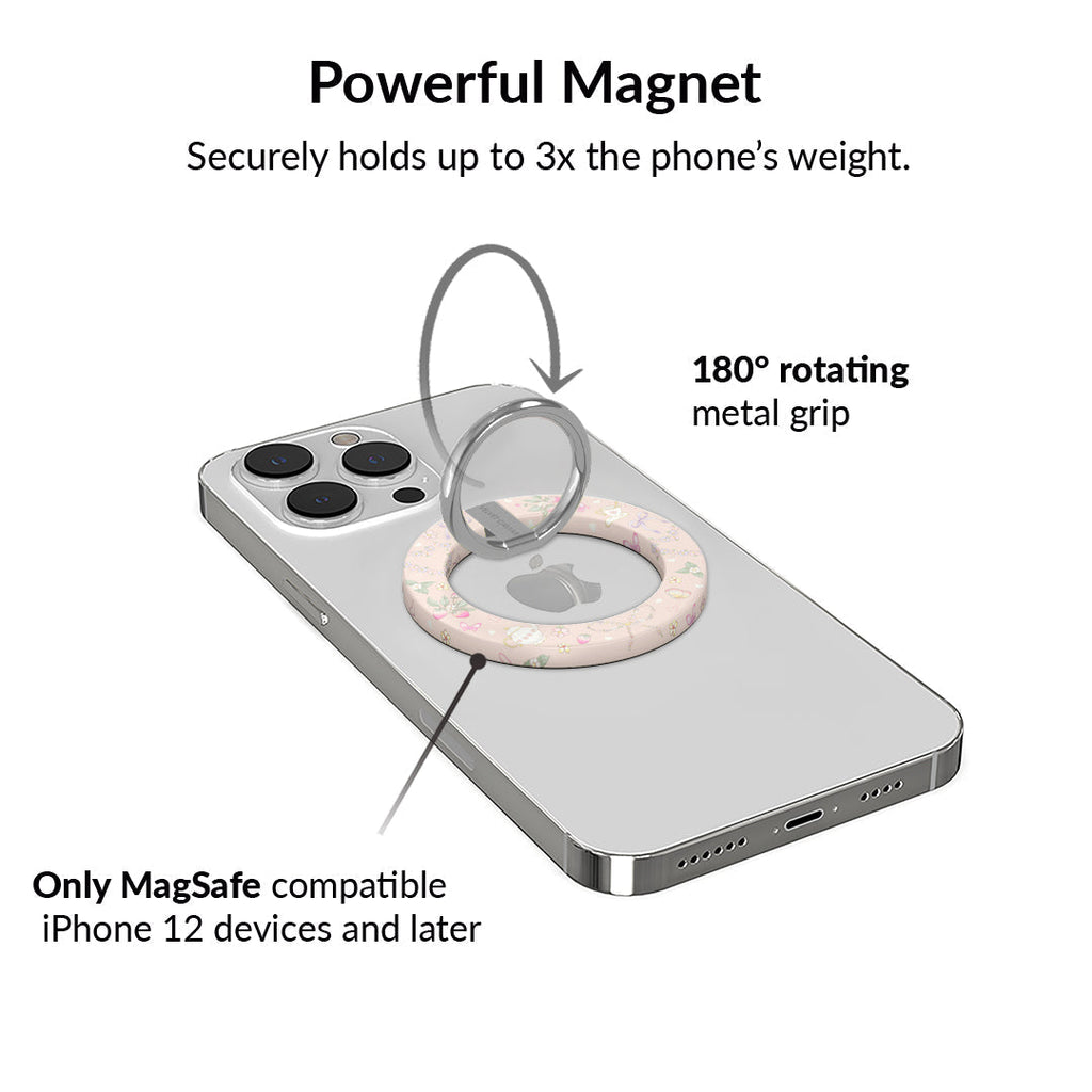 Bunnies & Bows MagSafe Grip Ring