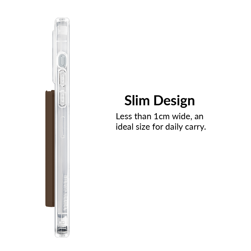 Espresso Brown MagSafe Wallet