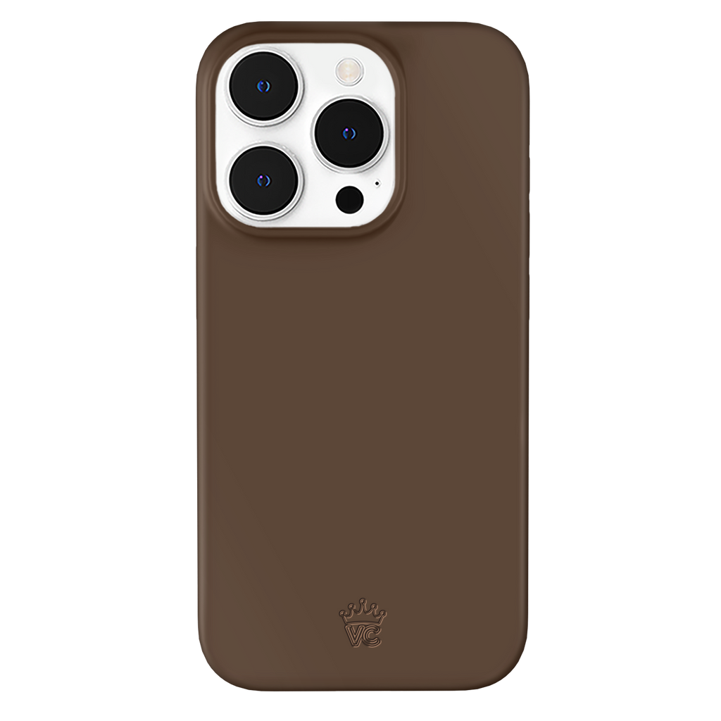 Espresso Brown iPhone Case