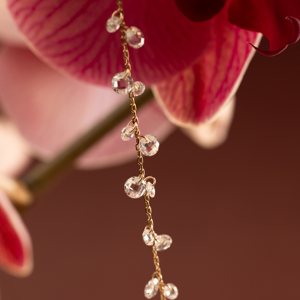 Dew Drop Floating Necklace - Image 5