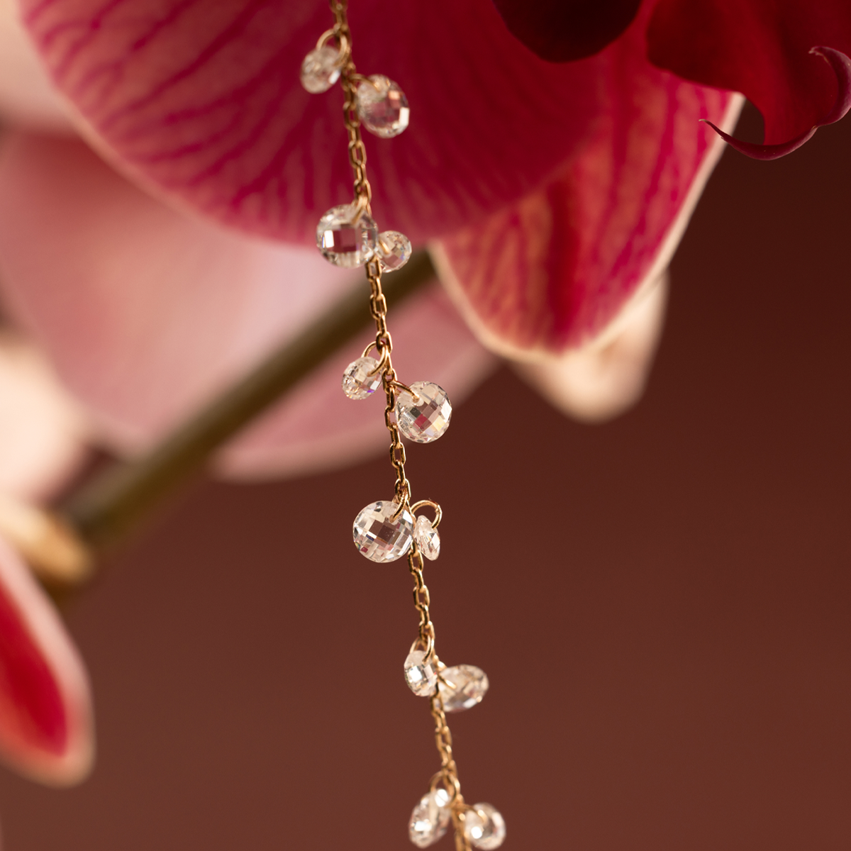 Dew Drop Floating Necklace - Image 5