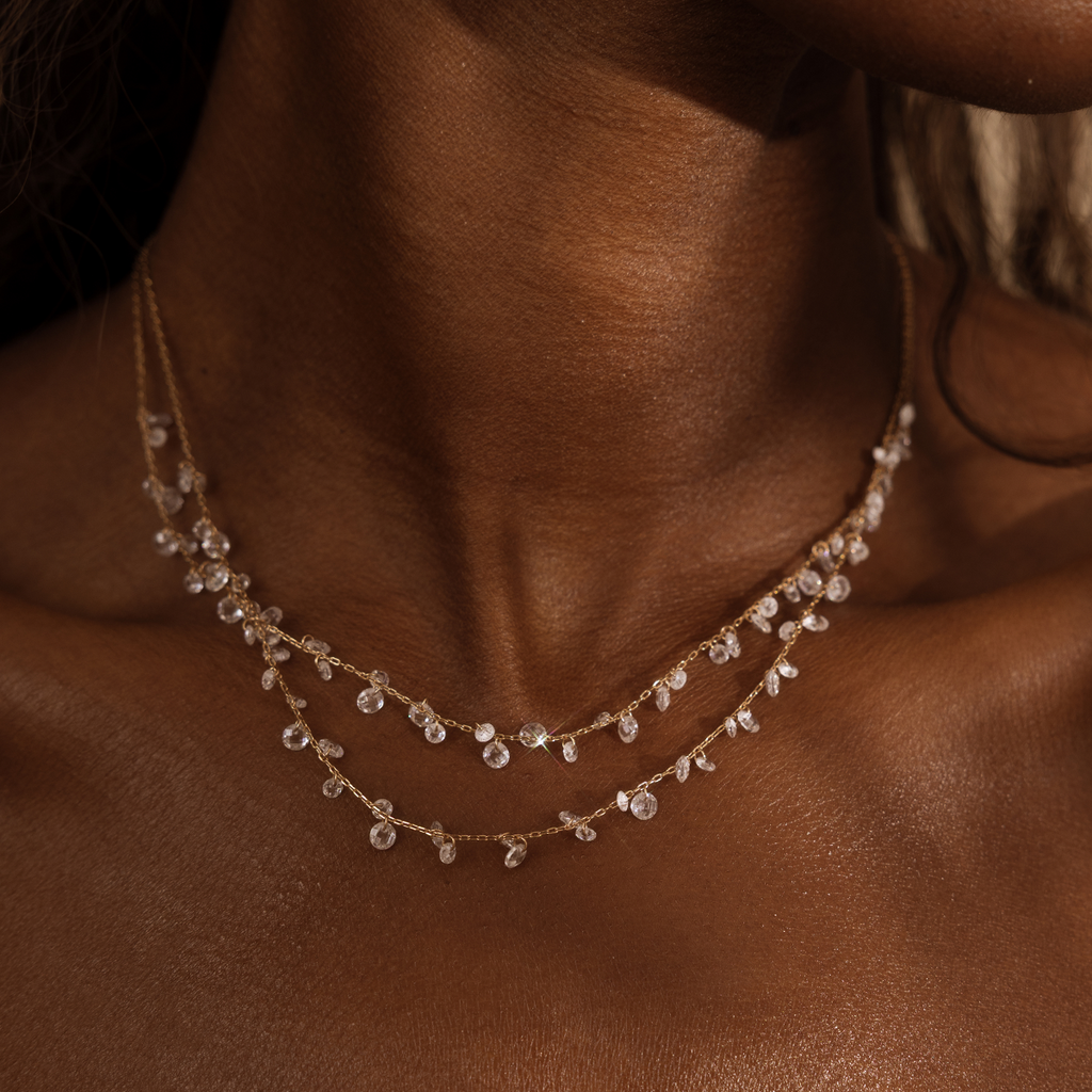 Dew Drop Floating Necklace - Image 6