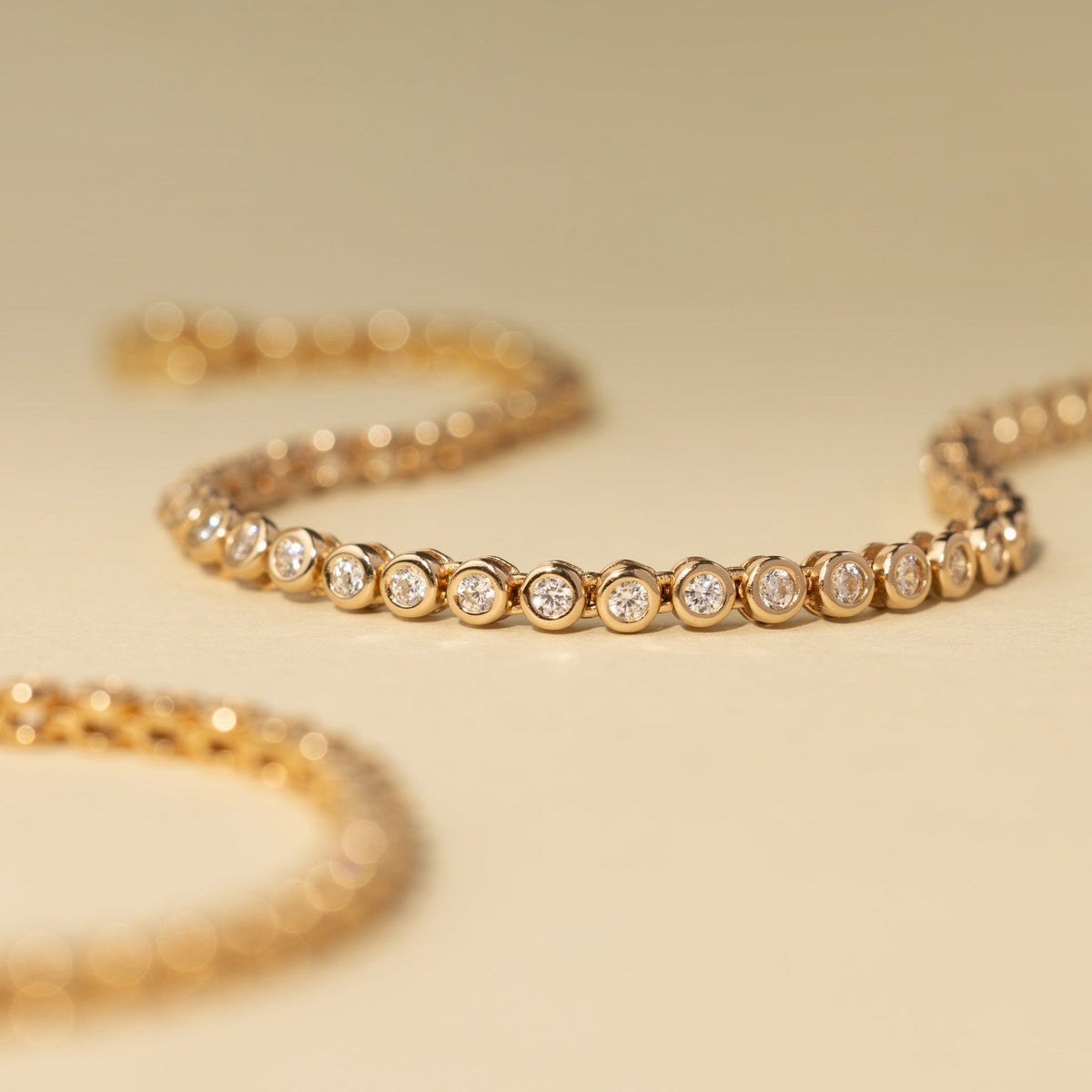 CZ Poppy Tennis Bracelet - Image 3