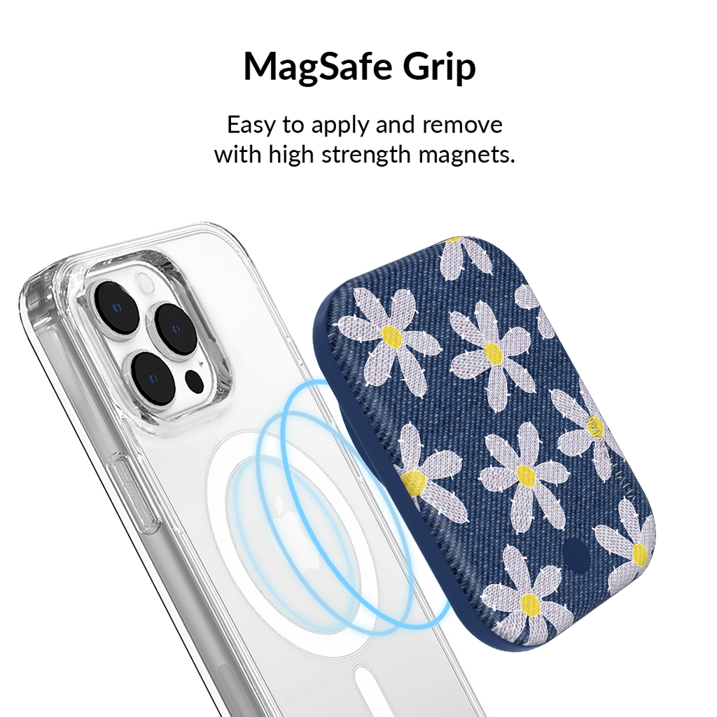Denim Daisy MagSafe Battery Power Pack