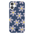 Denim Daisy iPhone Case
