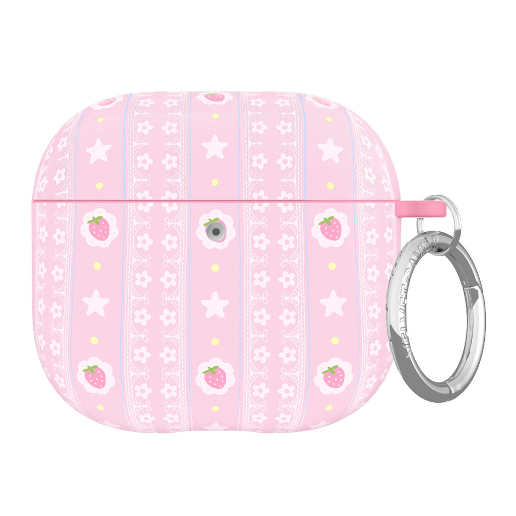 Strawberry Macaron AirPod Case